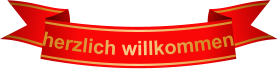 herzlich willkommen